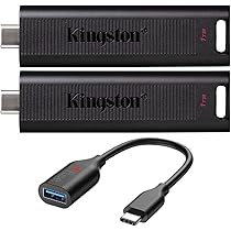外付けハードディスク・ドライブ kingston DataTraveler Max USB Tybe-C DataTraveler Max - USB 3.2 Gen 2 USB-C、USB-A シリーズ